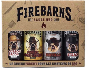 Ensemble cadeau sauces Firebarns